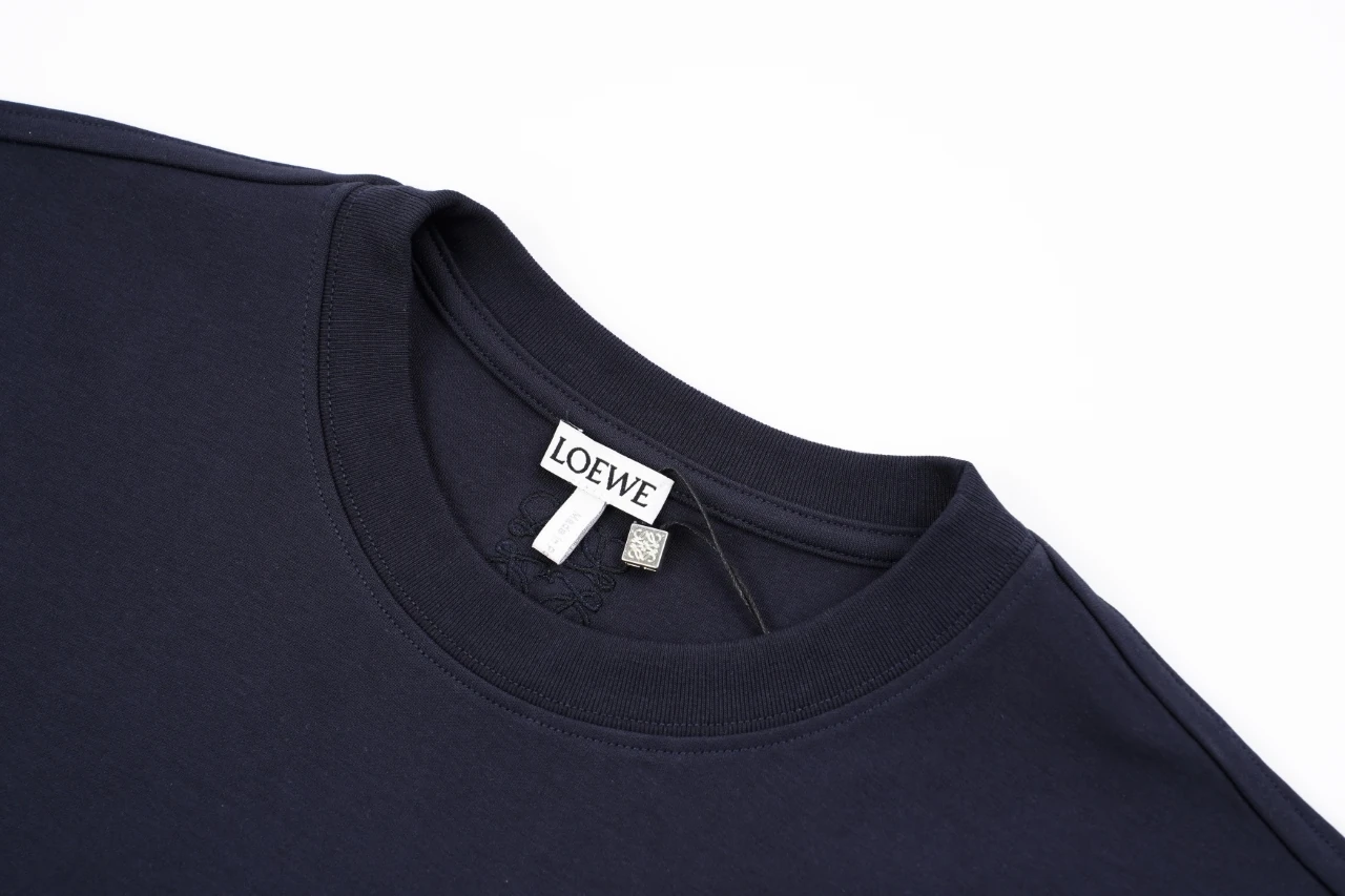 LOEWE Navy Banana Illustration T-Shirt product photo from LabelPicks