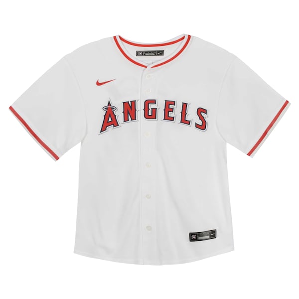 Los Angeles Angels Nike Preschool Home Game Jersey - White