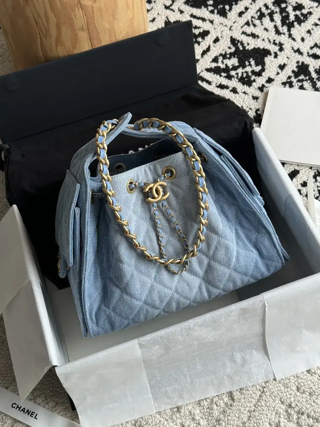 Chanel Quilted Leather Hobo Bag product photo from LabelPicks