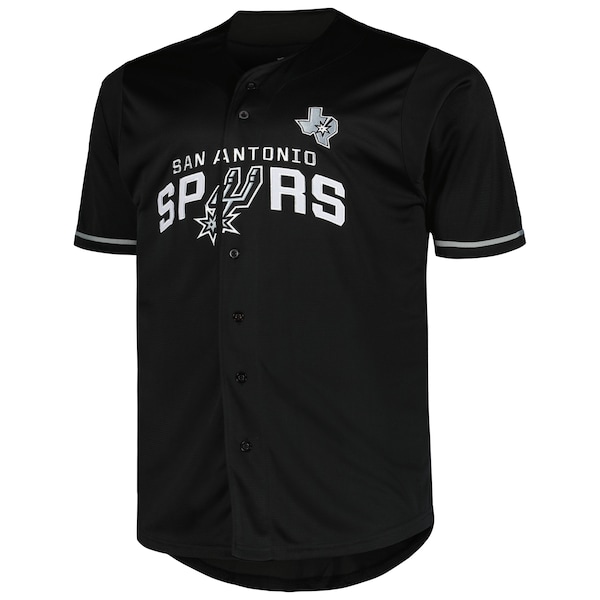 San Antonio Spurs Profile Big & Tall Pop Jersey - Black