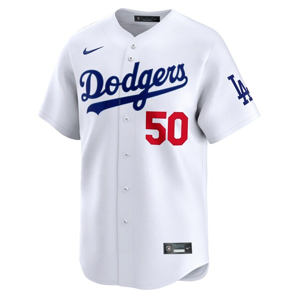 Mookie Betts Los Angeles Dodgers Nike Home Limited Player Jersey - White