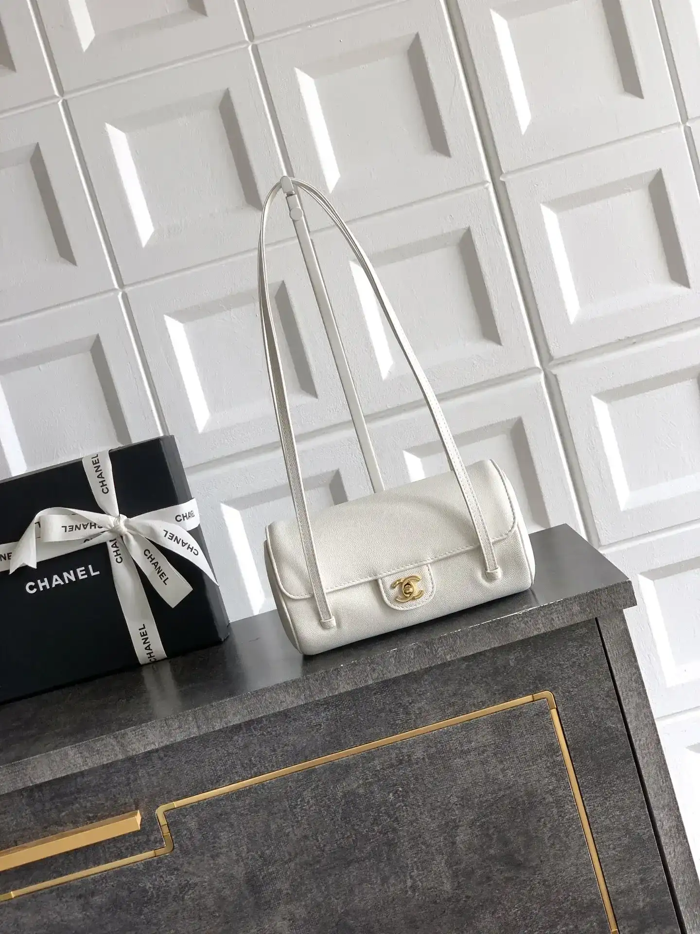 Chanel Quilted Leather Top Handle Bag product photo from LabelPicks
