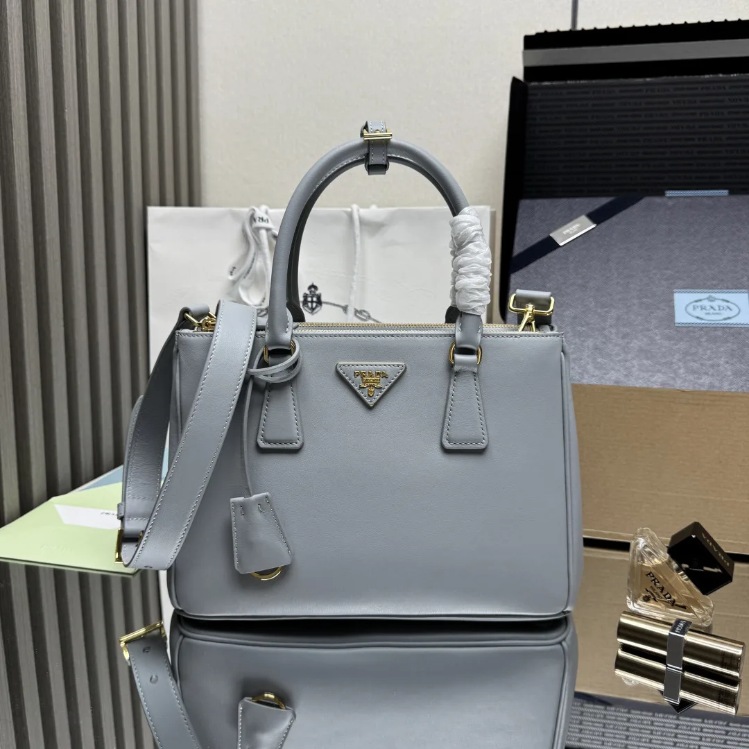 Prada Grained Leather Top Handle Bag product photo from LabelPicks