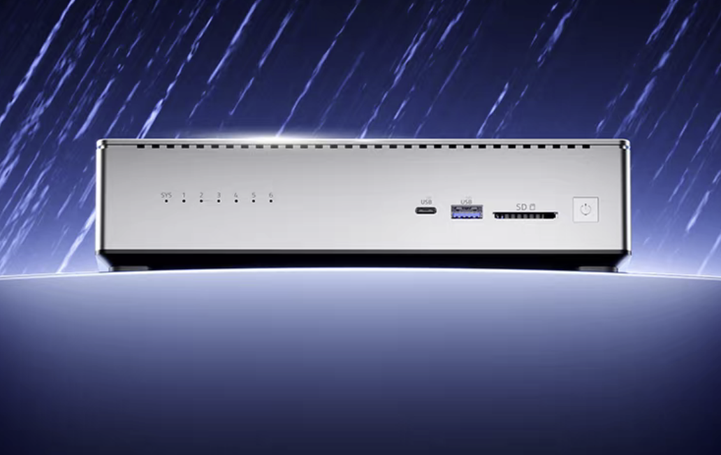 XikeStore NAS MiniPC Intel Ultra 7 255H 16GB+512GB 6xNVME all Flash Brand New - GreshamTech