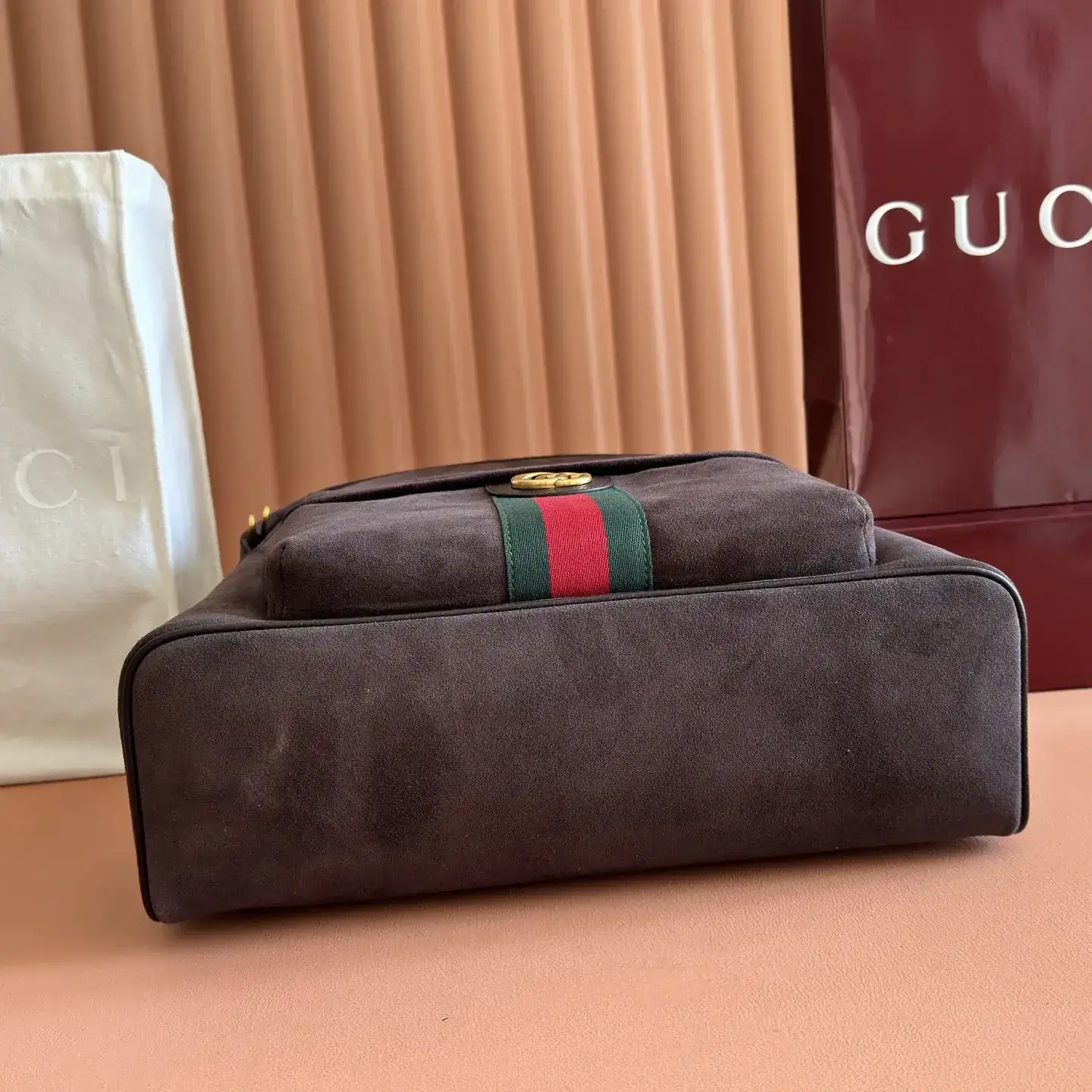 Gucci GG Supreme Canvas Ophidia Backpack product photo from LabelPicks