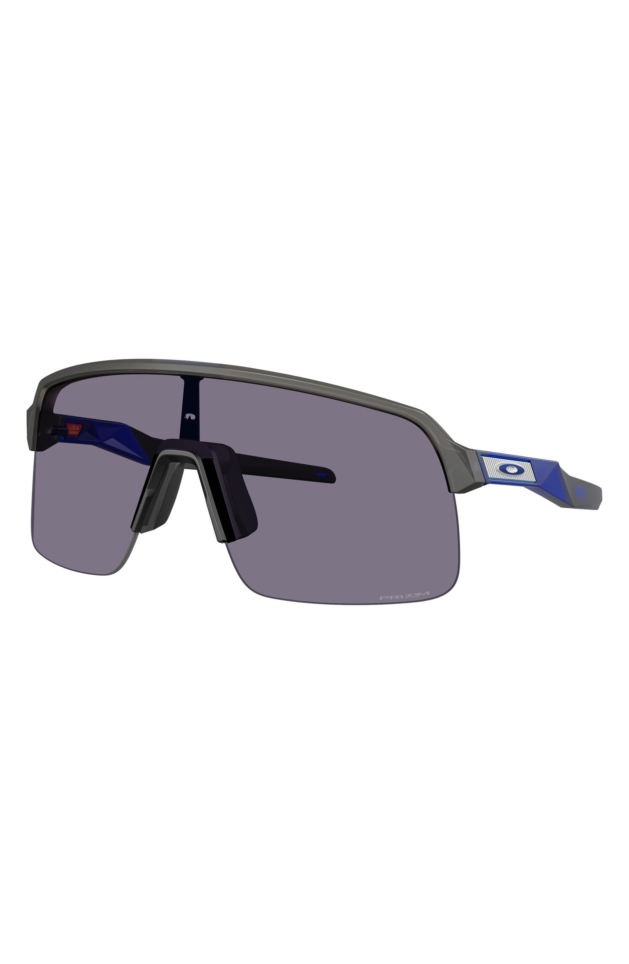 Oakley Sutro Lite Low Bridge Fit 139mm Prizm™ Semi Rimless Wrap Shield Sunglasses