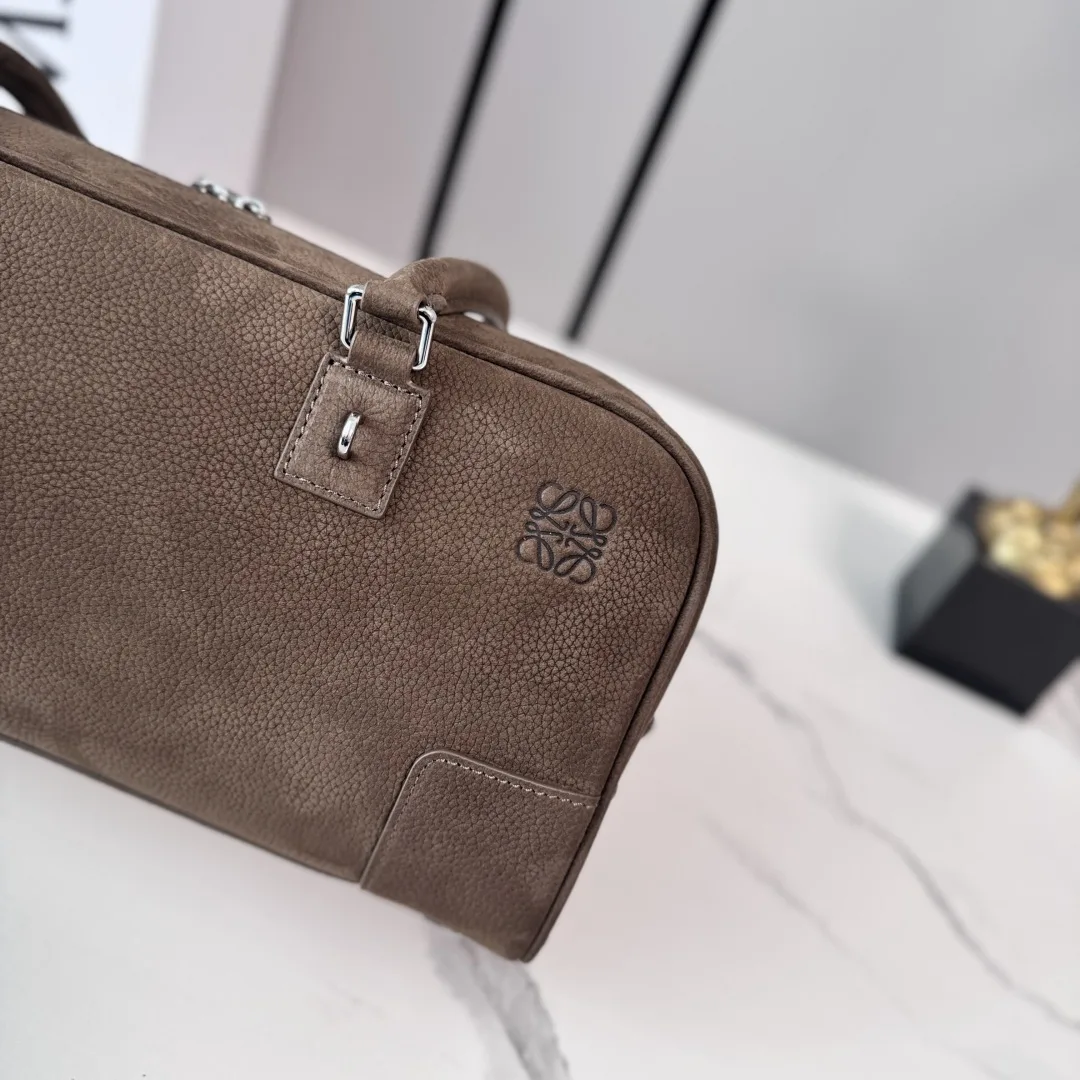 Loewe Grained Leather Amazona Top Handle Bag product photo from LabelPicks
