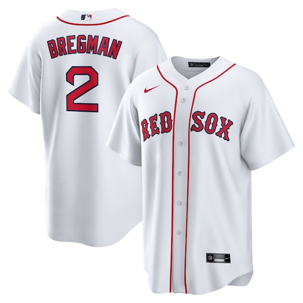 Alex Bregman Boston Red Sox Nike Home 1.0 Replica Player Jersey - White