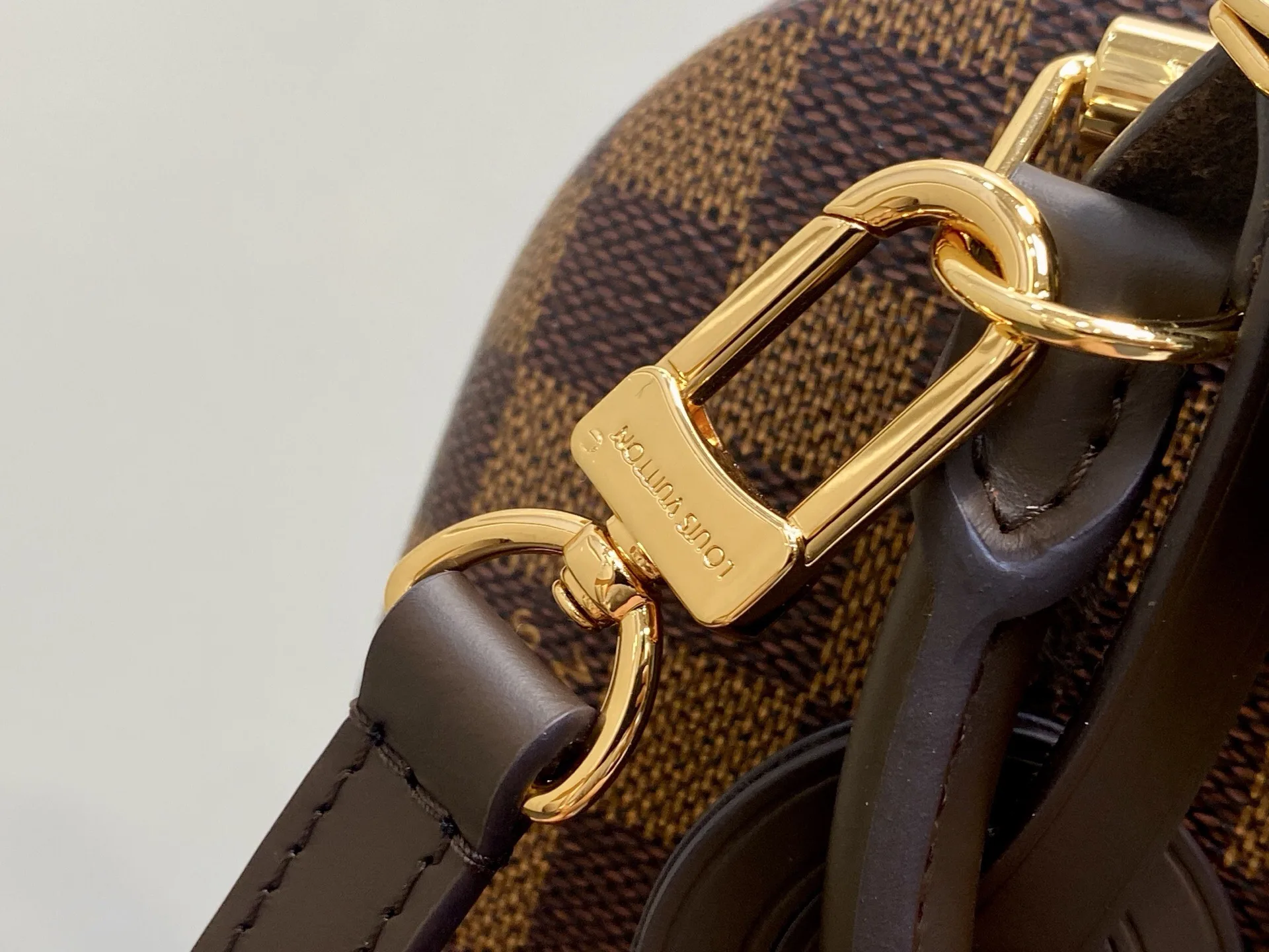 Louis Vuitton Alma Brown Calfskin Top Handle Bag product photo from LabelPicks