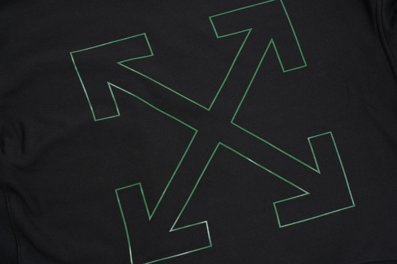 Off-White Black Dollar Arrow Graphic Hoodie product photo from LabelPicks
