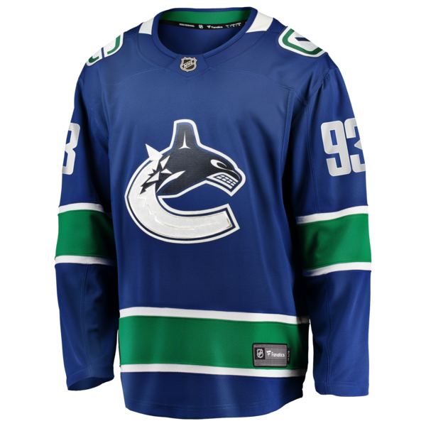 Marco Rossi Vancouver Canucks  Home Premier Breakaway Player Jersey - Blue