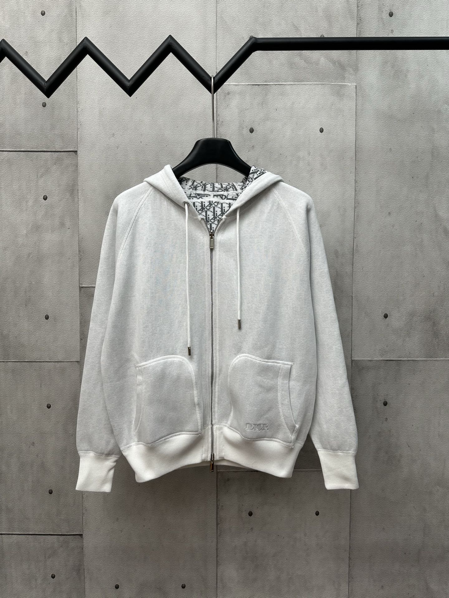 0918 New Unisex Plaid Cotton Blend Zip-Up Hoodie Jacket