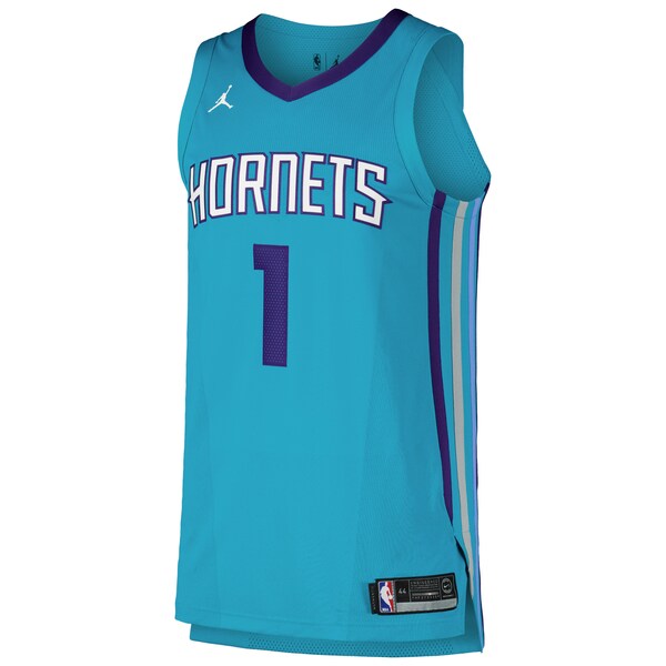 LaMelo Ball Charlotte Hornets Jordan Brand Authentic Player Jersey - Icon Edition - Teal