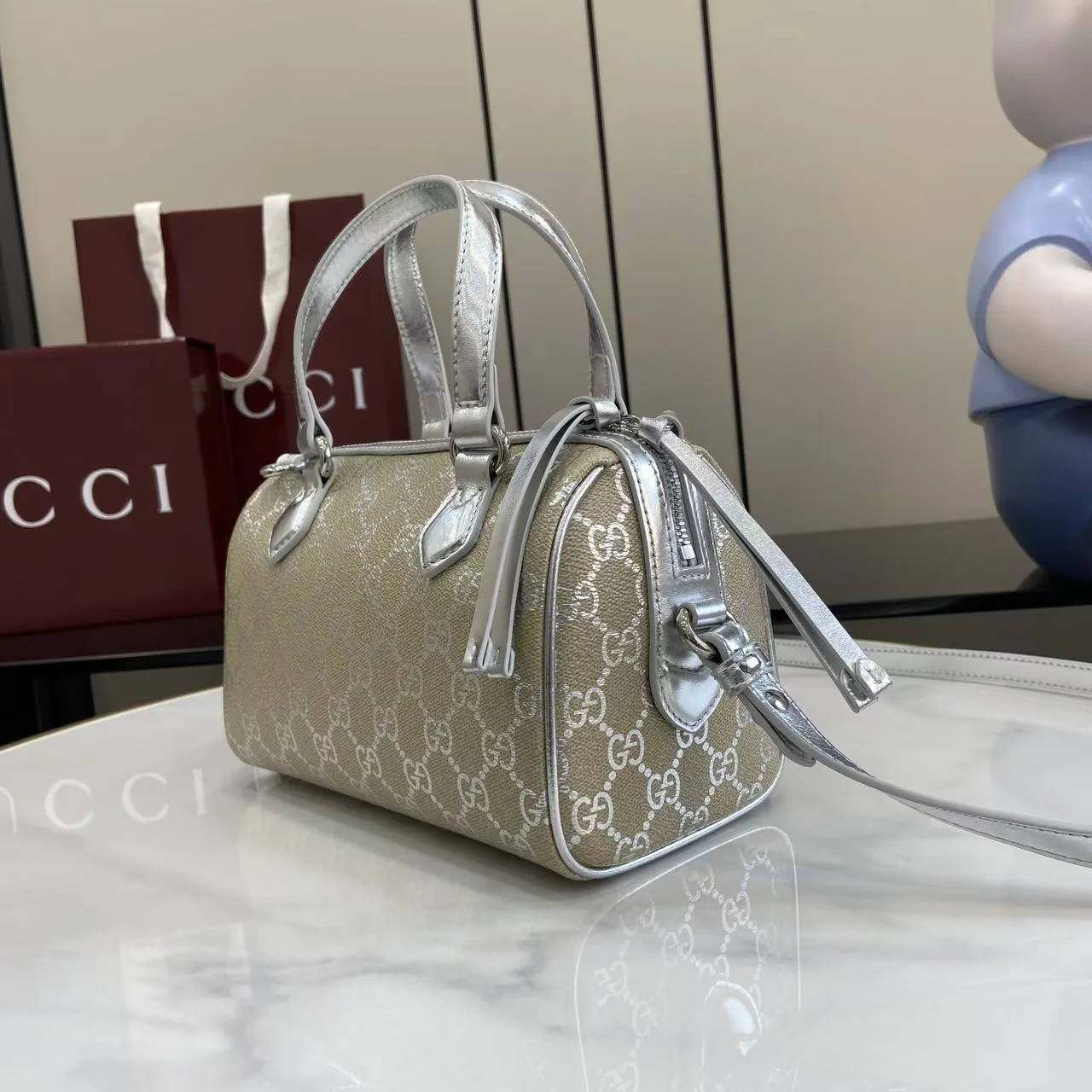 Gucci Silver Top Handle Bag product photo from LabelPicks