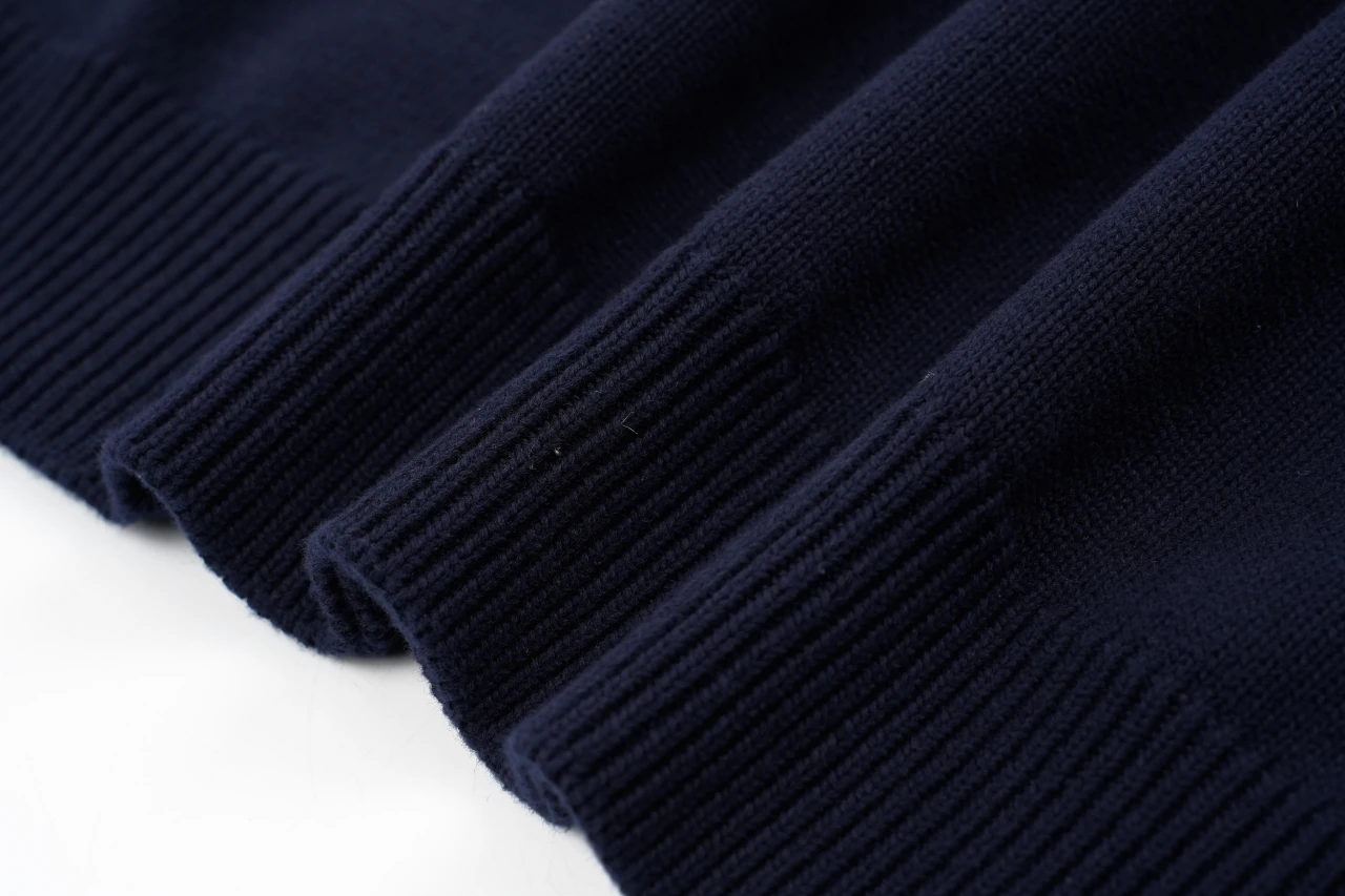 Louis Vuitton Navy Logo Embroidered Crewneck Sweater product photo from LabelPicks