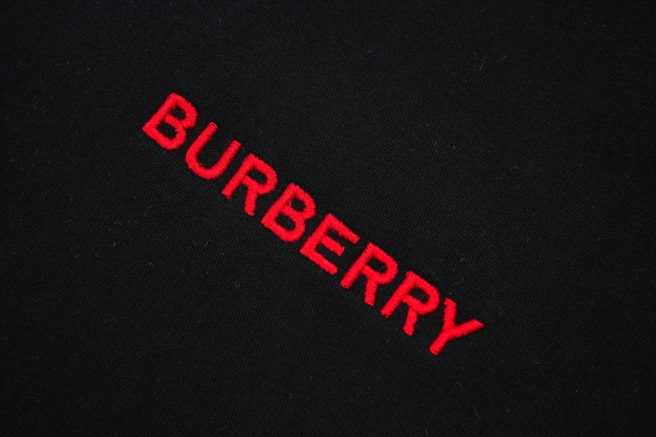 Burberry Black Check Panel Crewneck Sweatshirt product photo from LabelPicks