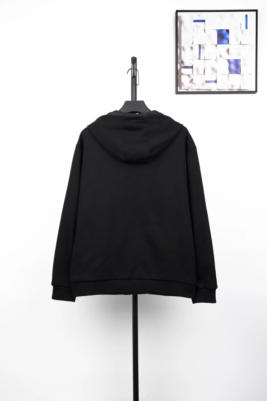 Prada Black Reversible Hooded Zip Jacket product photo from LabelPicks