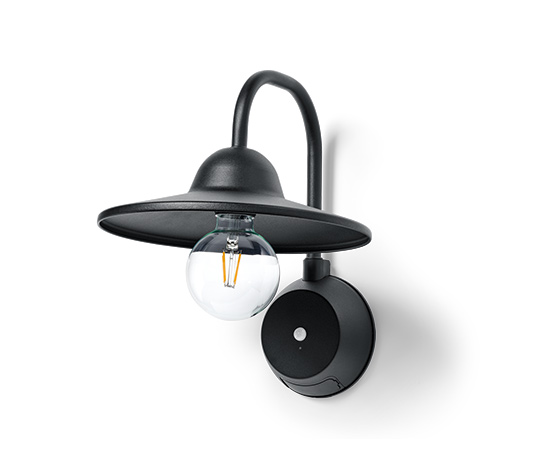 LED-Akku-Wandleuchte mit zusätzlichem Wechselakku