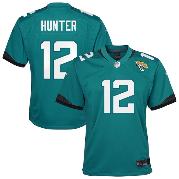 Travis Hunter Jacksonville Jaguars Nike Youth Team Game Jersey - Teal