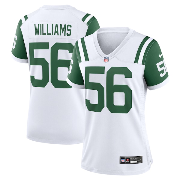 Quincy Williams New York Jets Nike Women's Classic Alternate Player Game Jersey - White