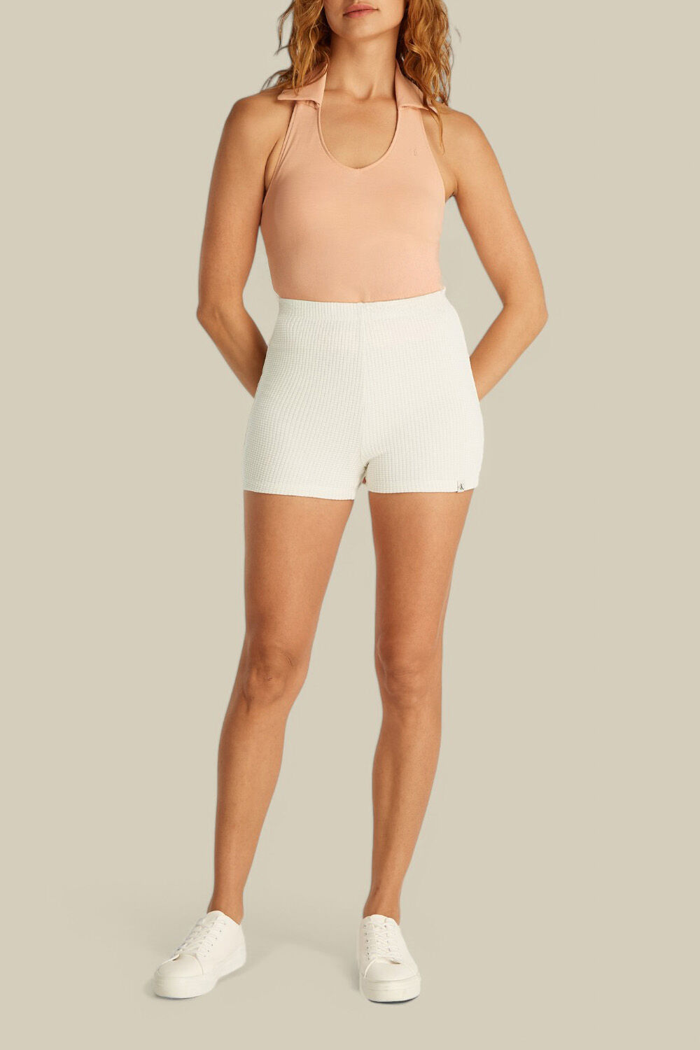 CALVIN KLEIN מכנסי טייץ קצרים