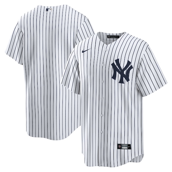 New York Yankees Nike Home Replica Team Jersey - White