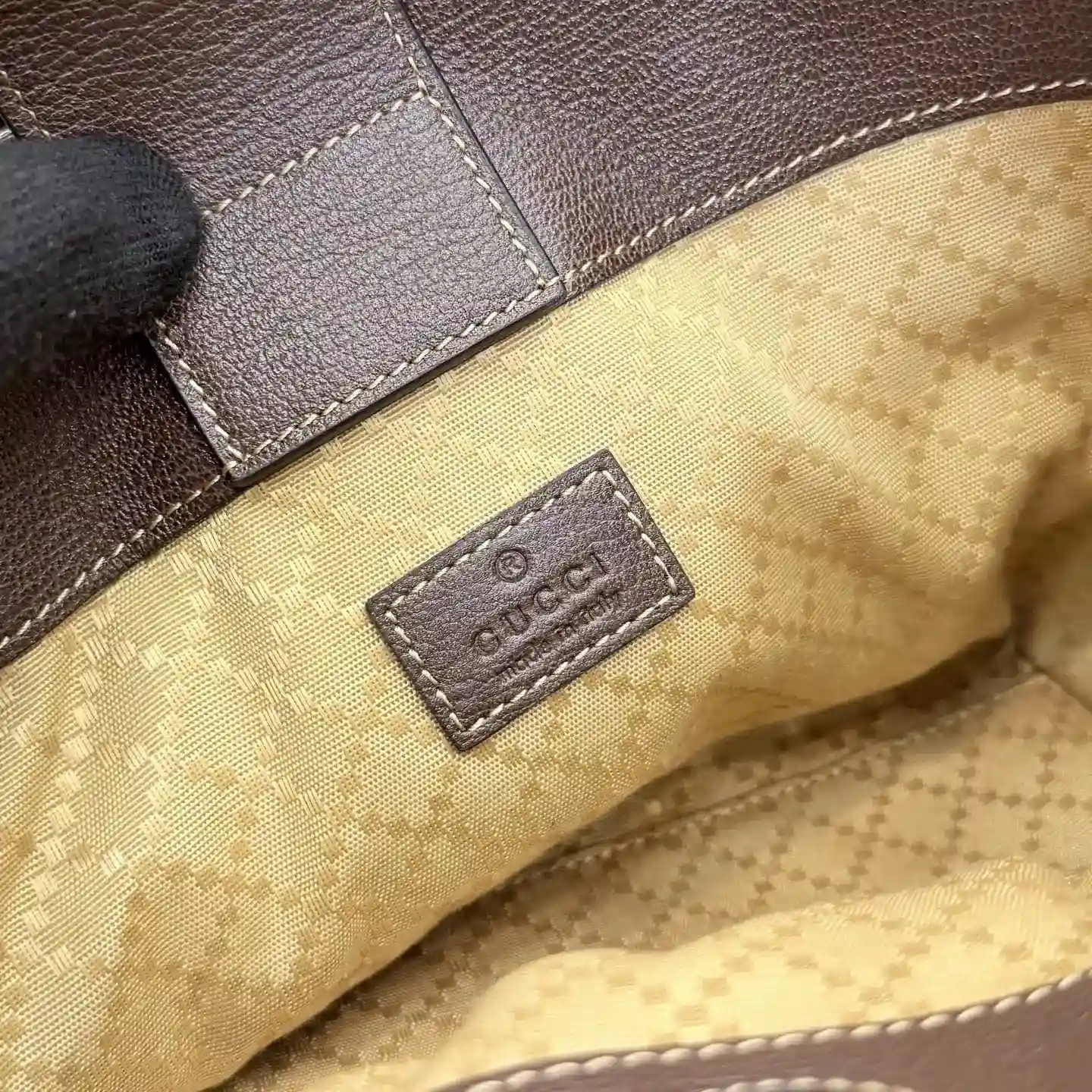Gucci Generation Brown GG Supreme Canvas Tote Bag product photo from LabelPicks