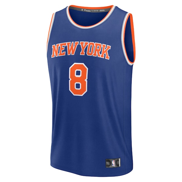 OG Anunoby New York Knicks  Fast Break Replica Player Jersey - Icon Edition - Blue