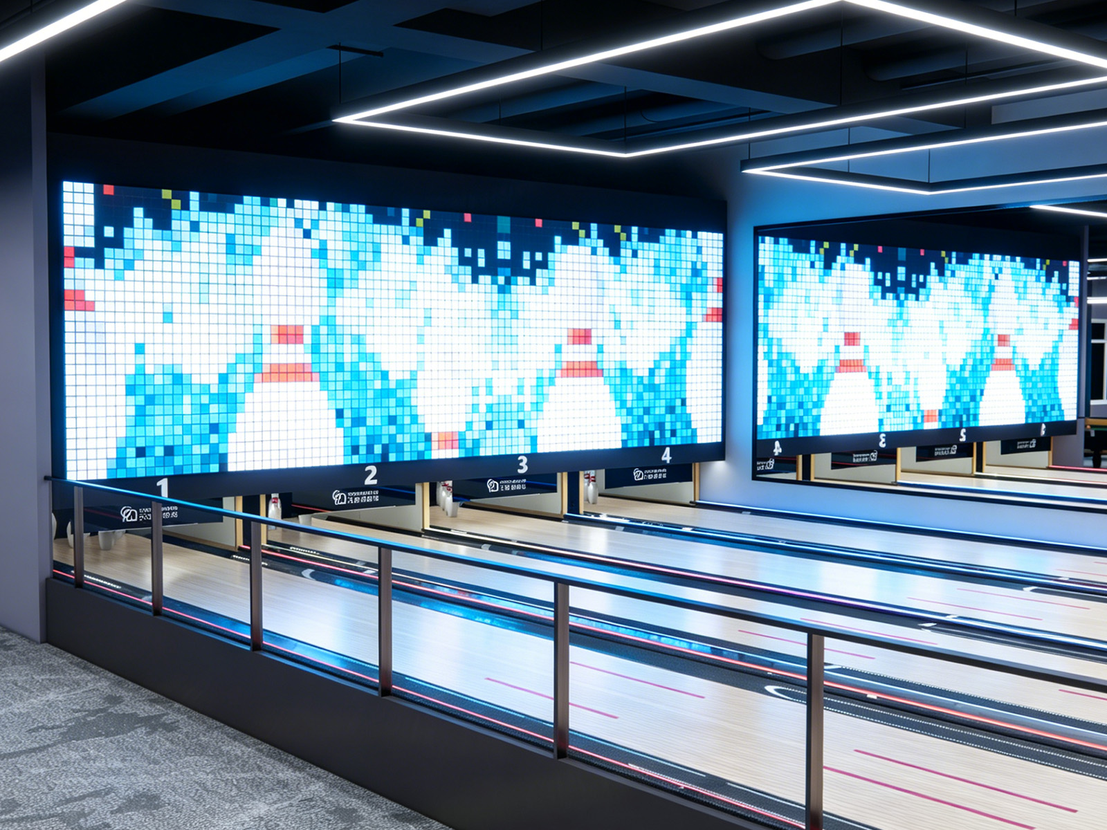 Bowling Wall Screen