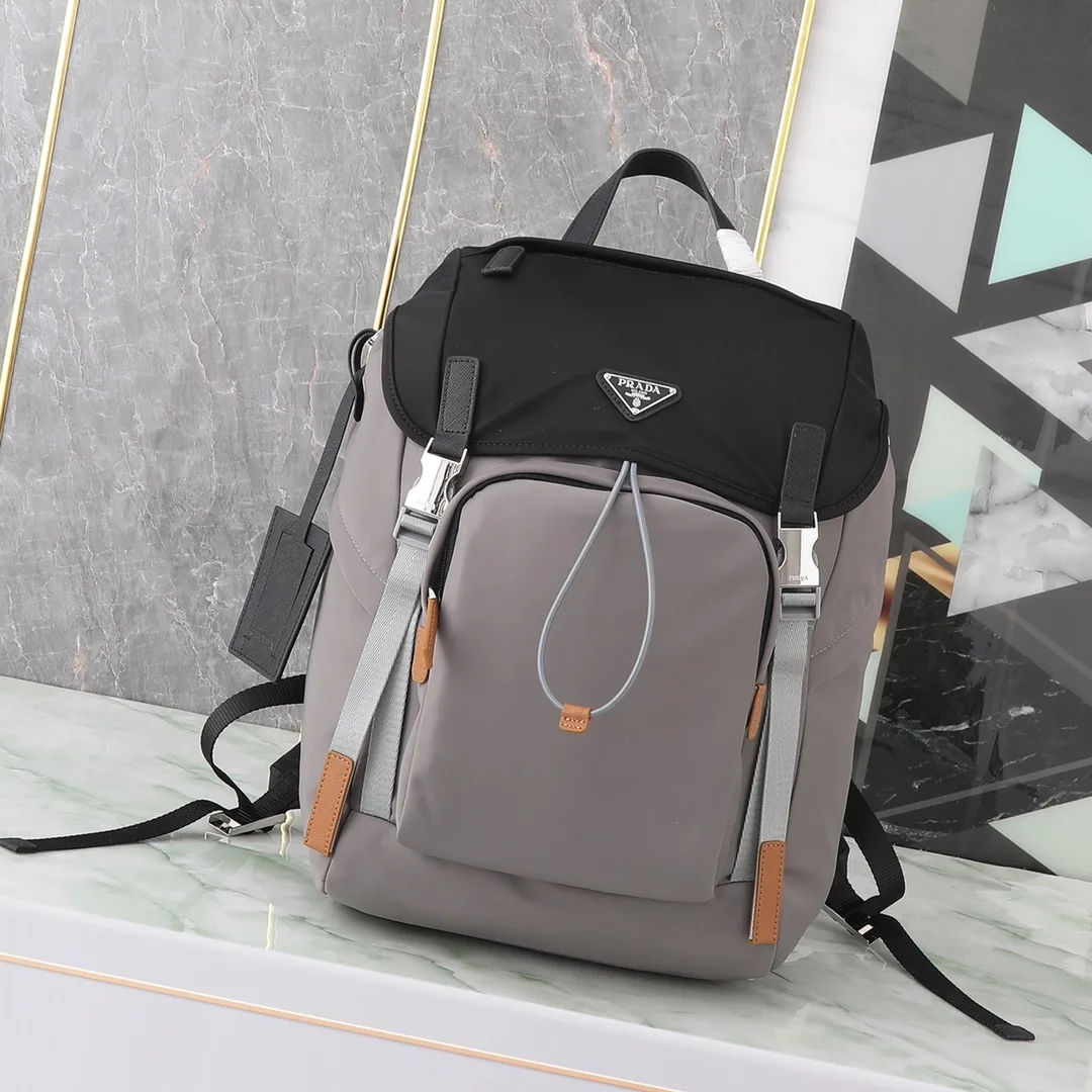 Prada Grained Leather Backpack product photo from LabelPicks
