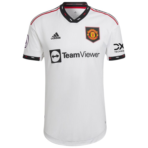 Victor Lindelof Manchester United adidas 2022/23 Away Authentic Player Jersey - White