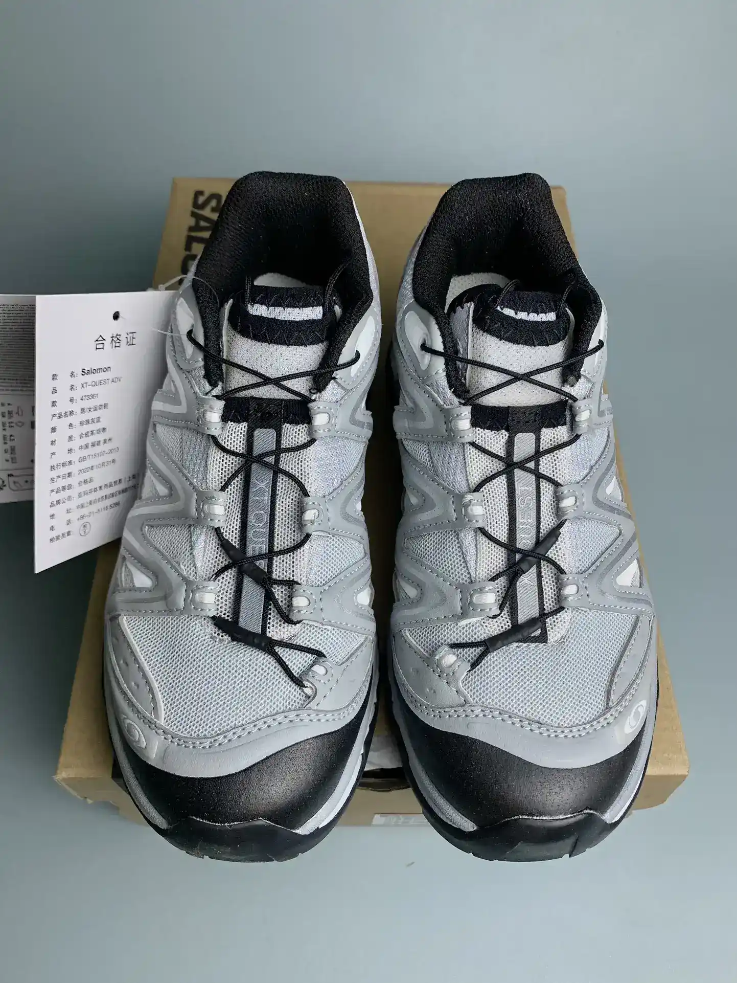Salomon XT-Quest ADV “Pearl Blue Quarry” Shoes product photo from LabelPicks