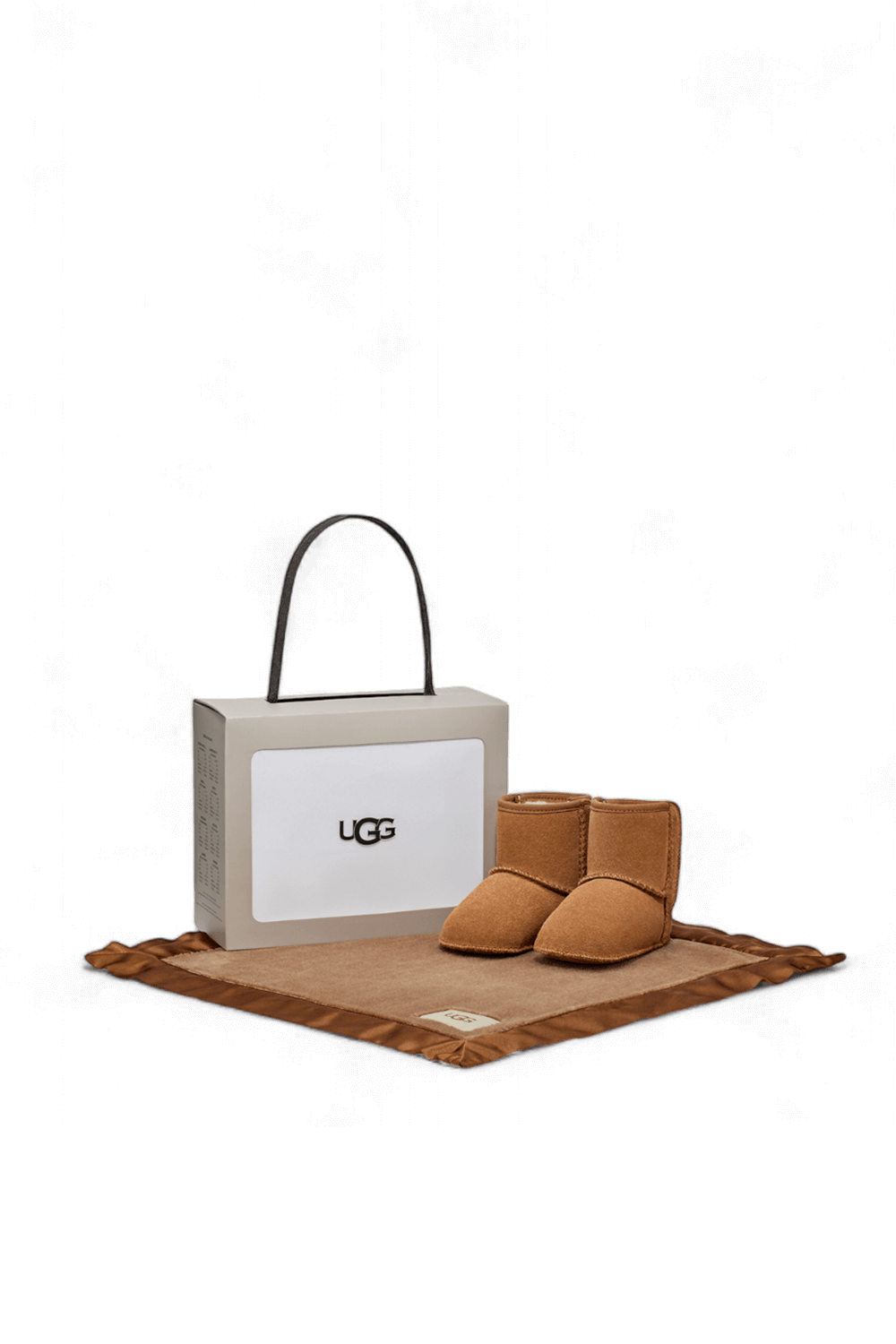 UGG מארז שמיכה ונעלי בייבי קלאסיק - מידות 18-20