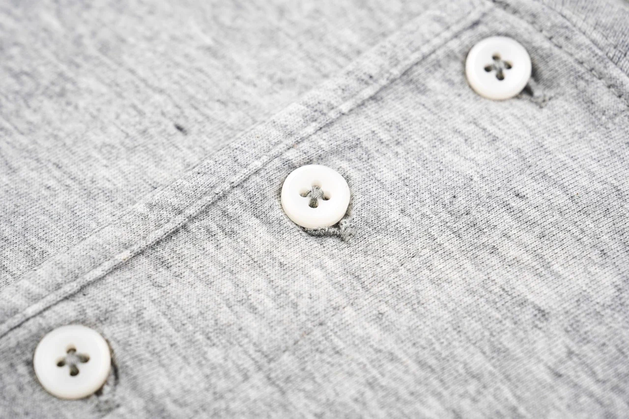 Ralph Lauren Light Grey Pony Embroidered Henley Long Sleeve T-Shirt product photo from LabelPicks
