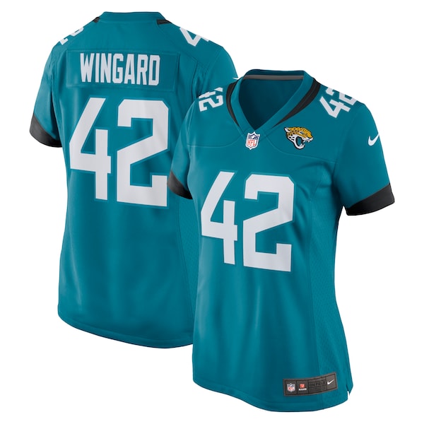 Andrew Wingard Jacksonville Jaguars Nike Women's Game Jersey - Teal/Black