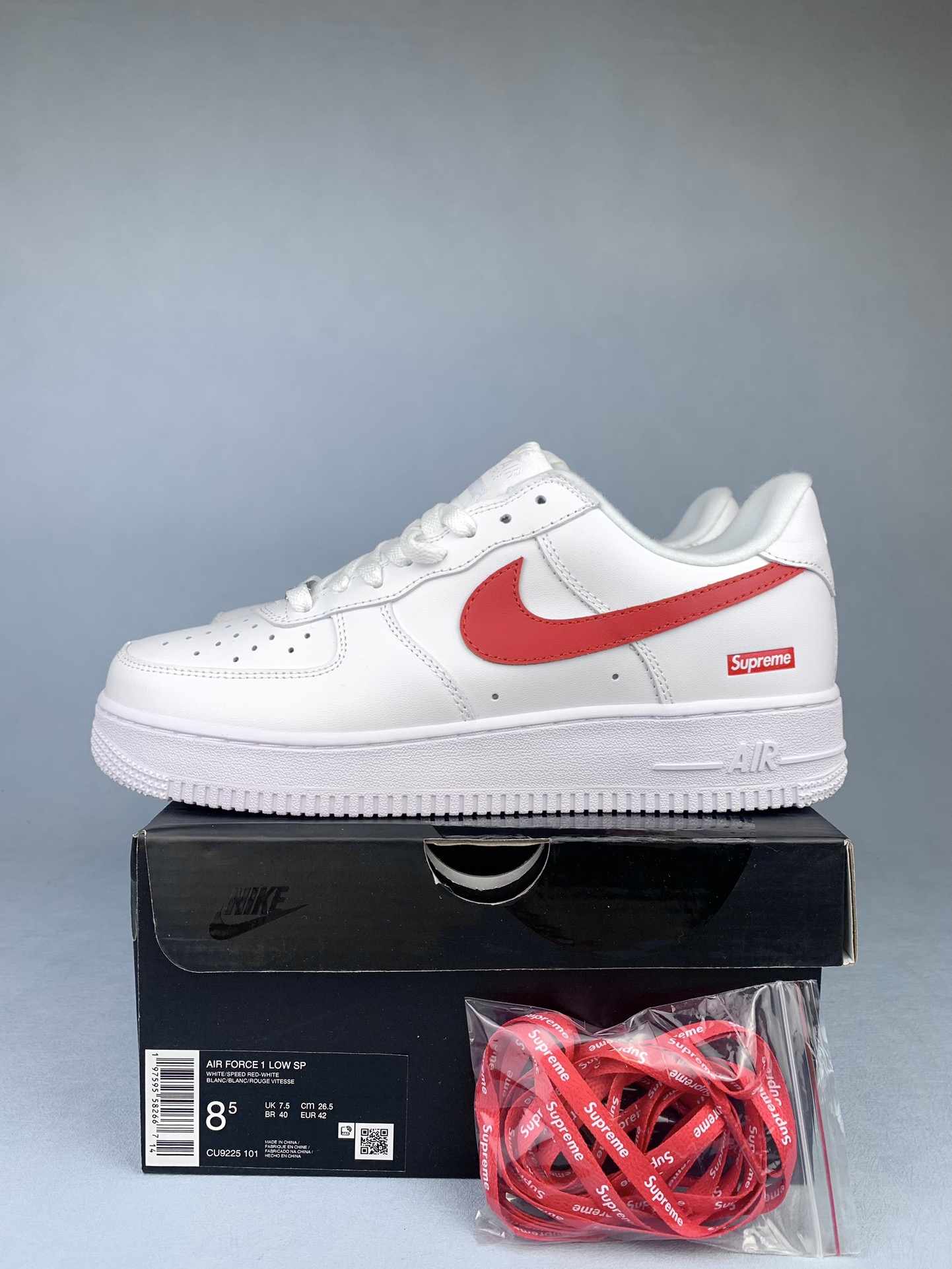 Supreme x Nike Air Force 1 Low “Shanghai” Shoes