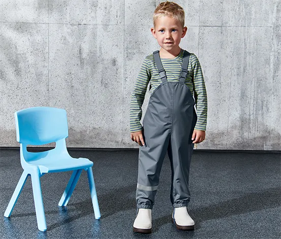 Kleinkinder-Regenhose, blau