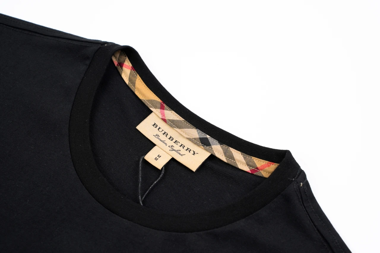 Burberry Black Small Equestrian Knight Embroidered T-Shirt product photo from LabelPicks