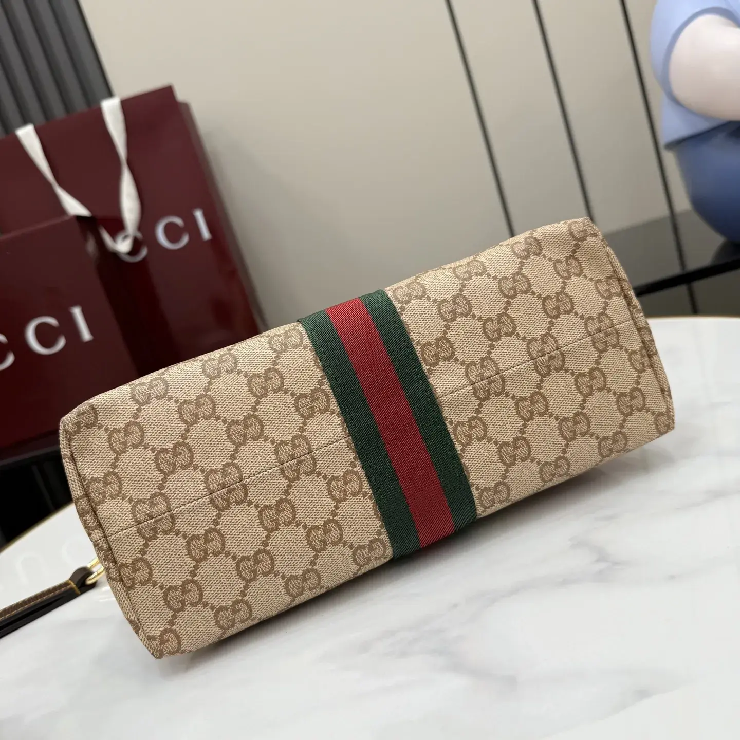 Gucci Generation Beige Canvas and Leather Clutch product photo from LabelPicks