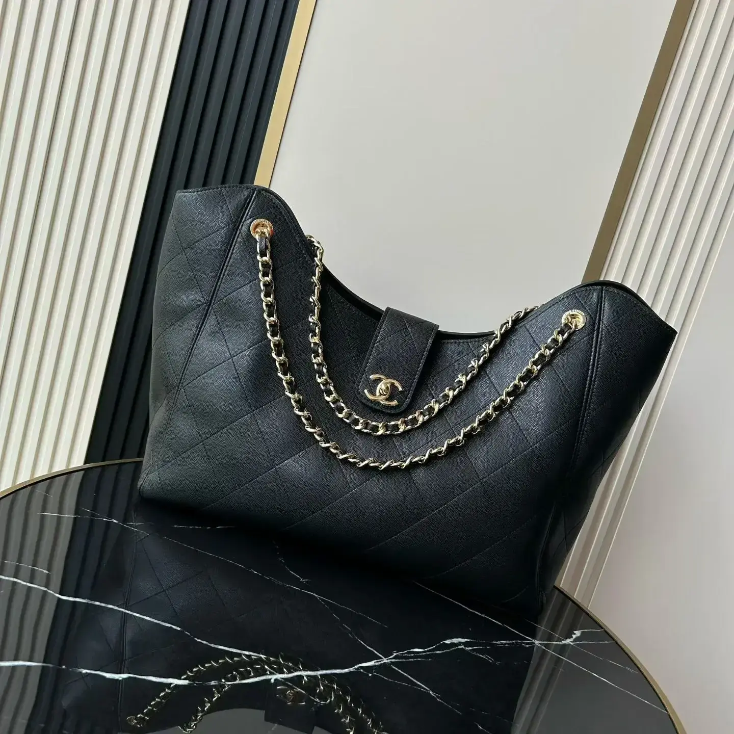 Chanel Quilted Leather Tote Bag product photo from LabelPicks
