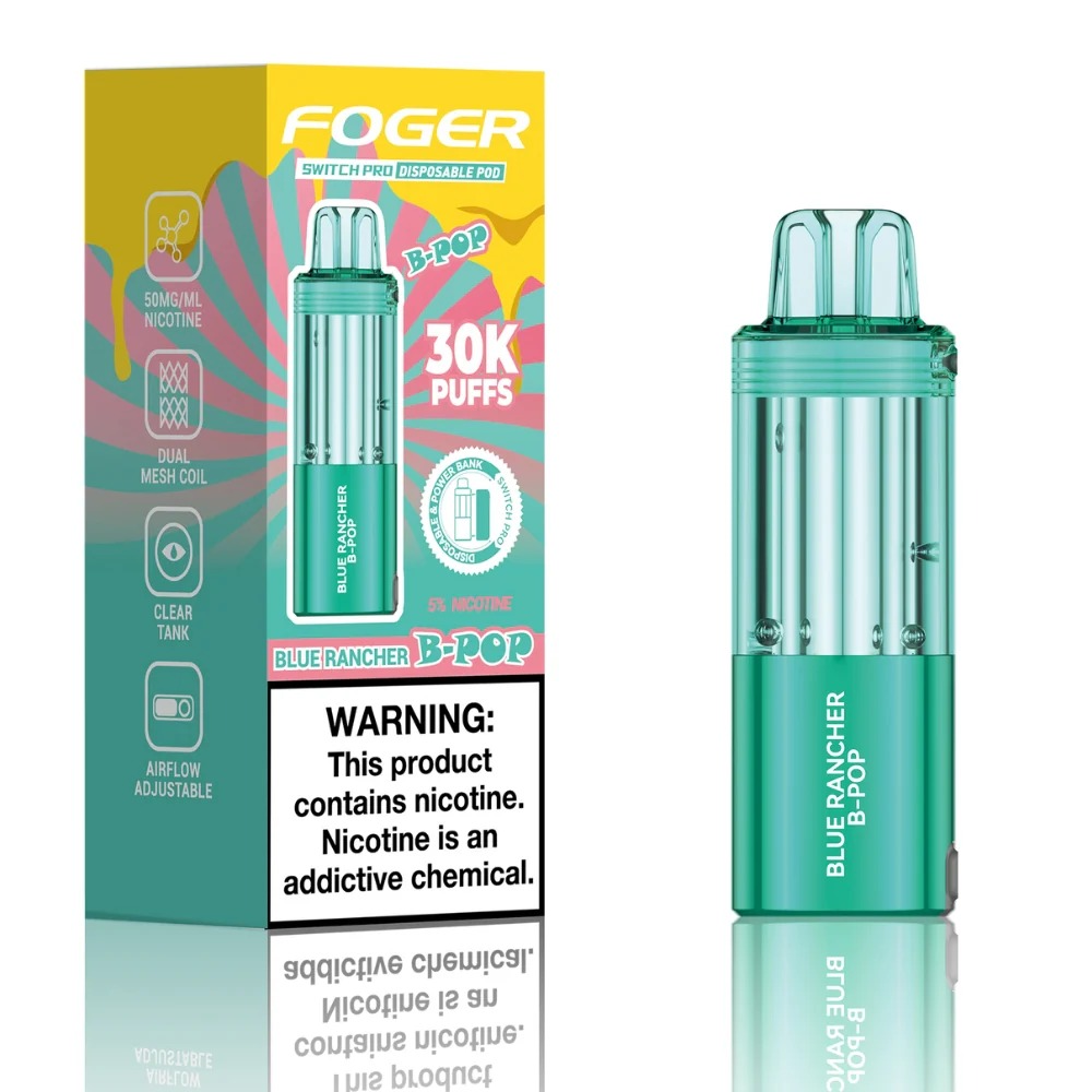 Foger Vape Refill & Pods — Fogger Switch Pro 30K Replacement Pods.