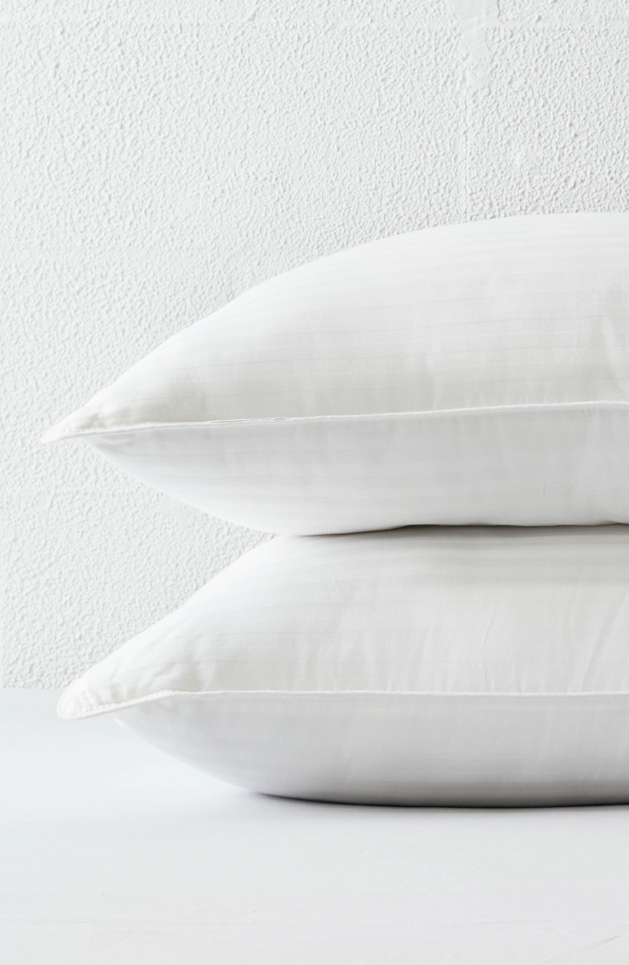 HOMESPUN 2-Pack Gel Fiber Cotton Pillows