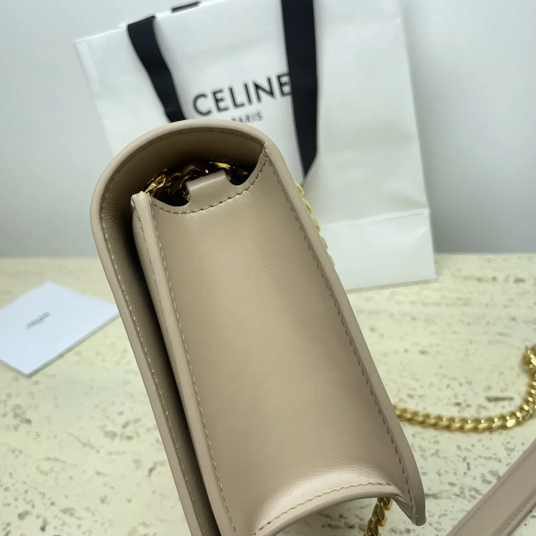 Celine Triomphe Lambskin Crossbody Bag product photo from LabelPicks