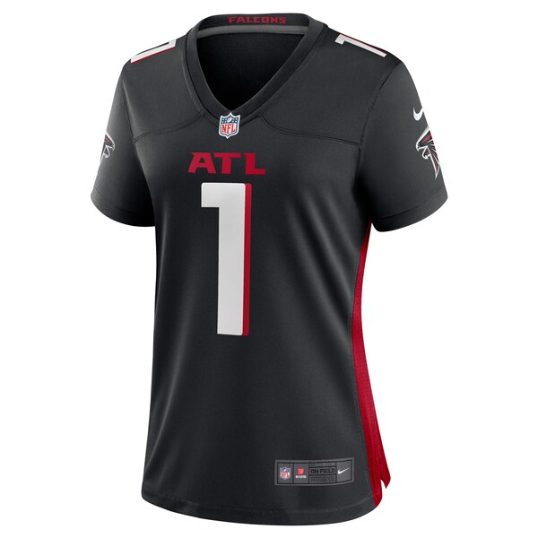 Number 1 Bride Atlanta Falcons Nike Women's Game Jersey - Black