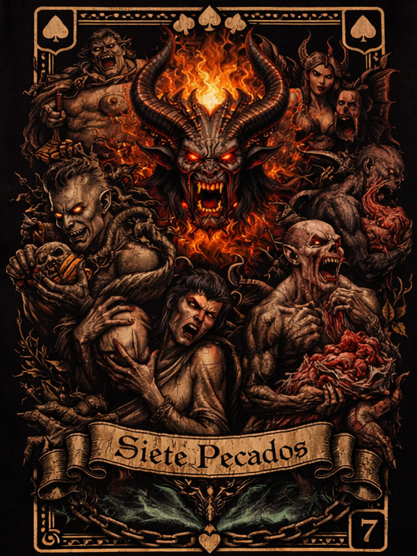 ♠️ 7 — Siete Pecados