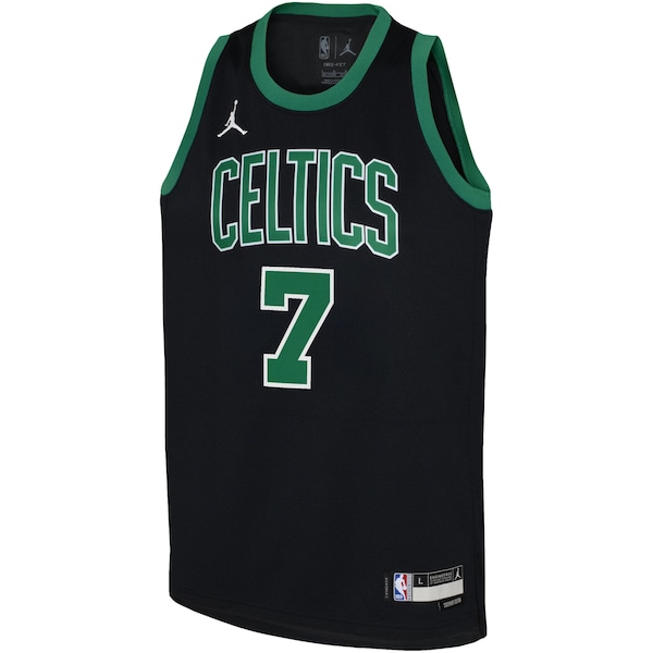 Jaylen Brown Boston Celtics Jordan Brand Youth Swingman Jersey - Statement Edition - Black