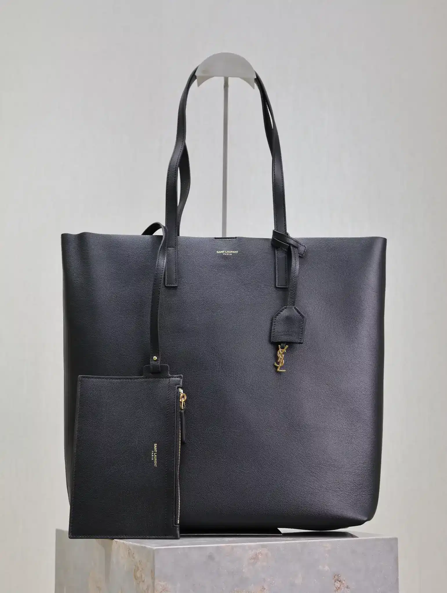 Saint Laurent Calfskin Tote Bag product photo from LabelPicks
