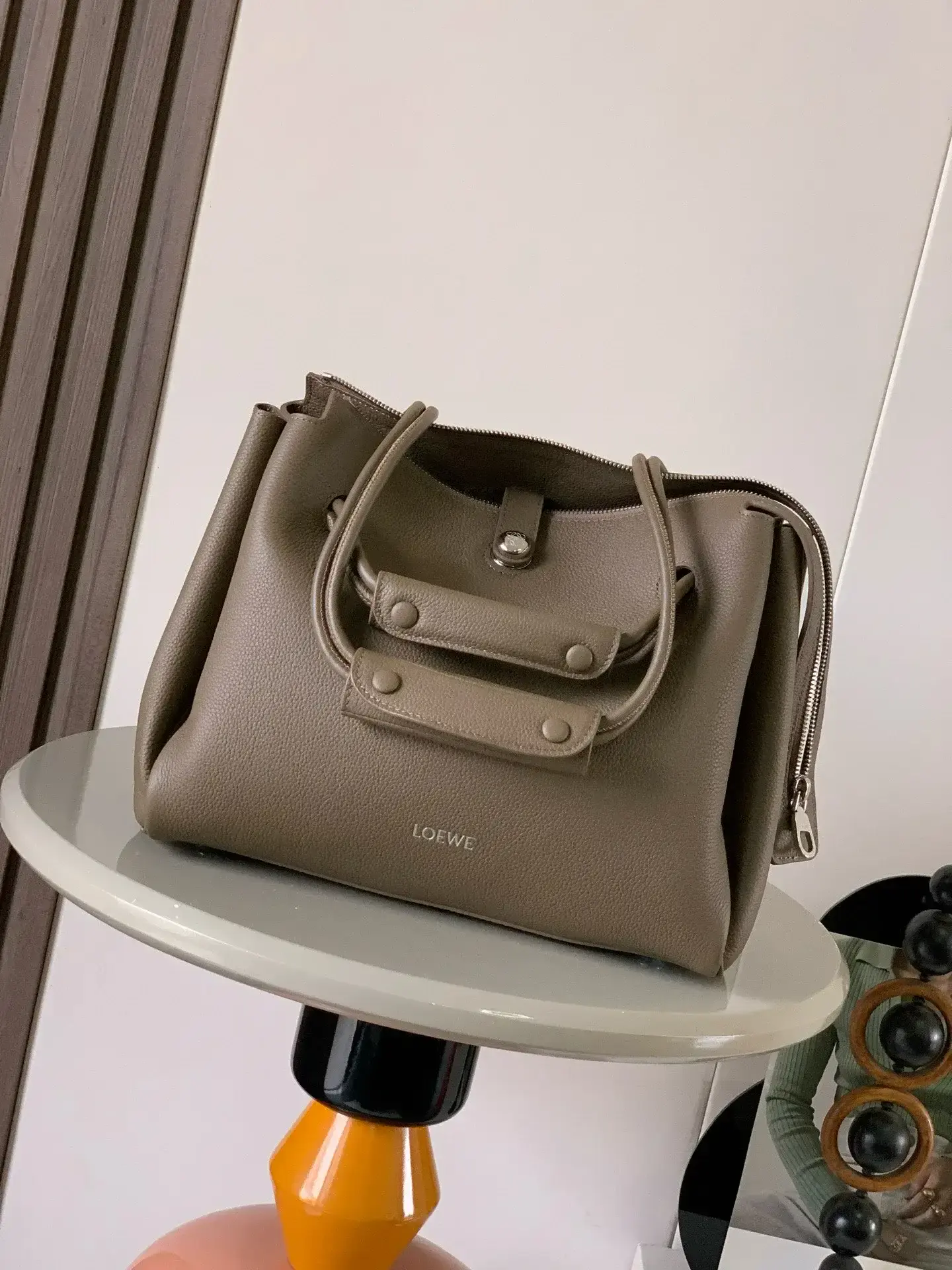 Loewe Lambskin Top Handle Bag product photo from LabelPicks
