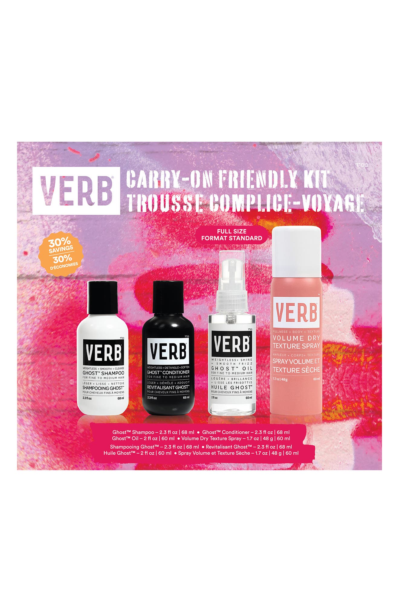 Verb Great Hair On the Go Travel Kit