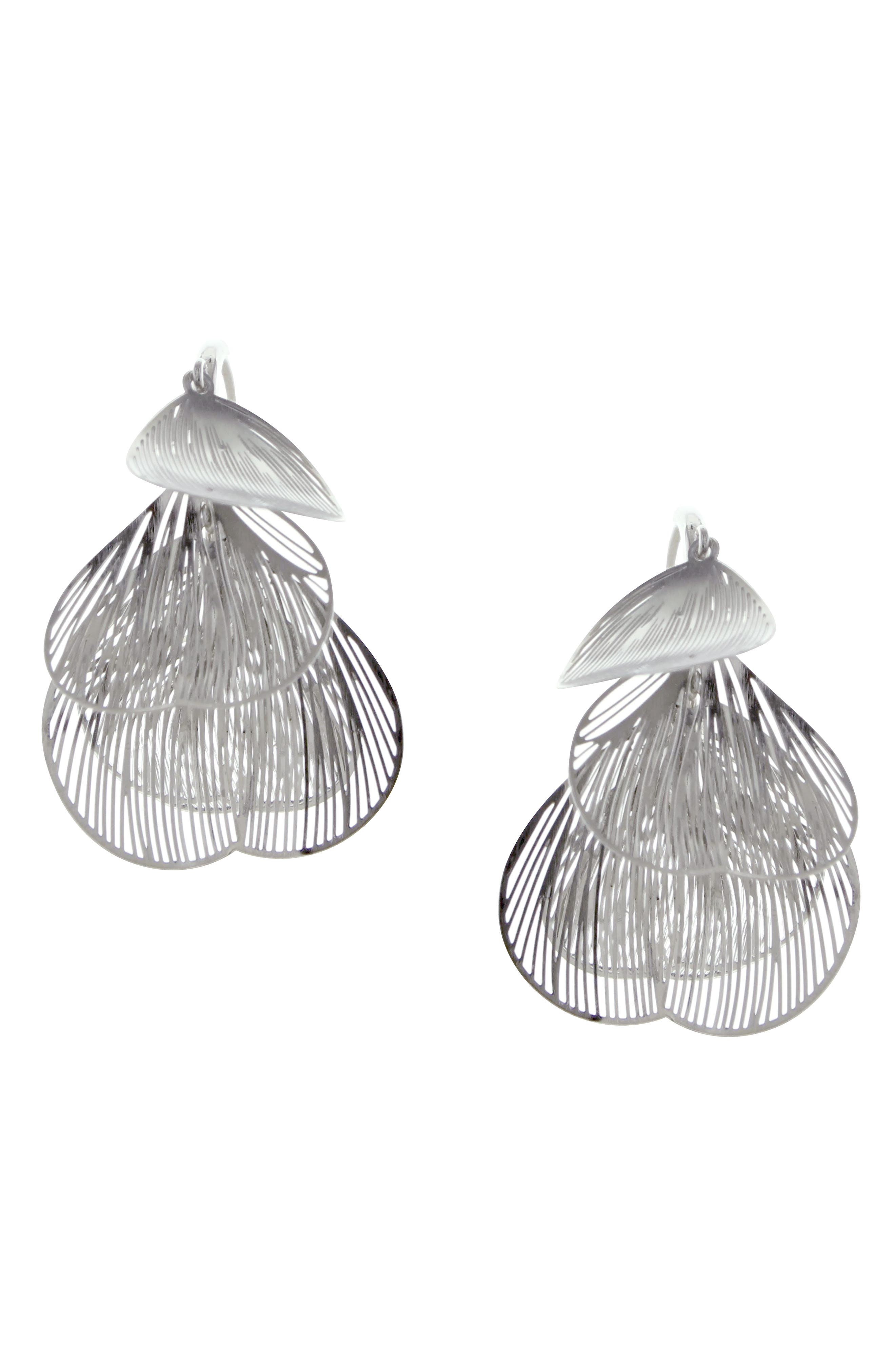 OLIVIA WELLES Whisper Hoop Earrings
